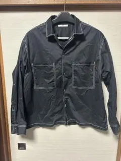 エドウィン　シャツ　ブラックLサイズ