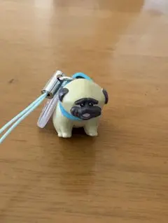 おぱんちゅうさぎとわんころ　マスコット キーホルダー パグ