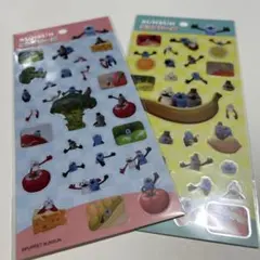 パペットスンスンクリアシール　2種セット