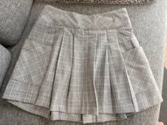 美品　ZARA キッズ　ガールズ チェック柄 プリーツスカート 140cm