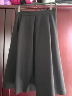 膝丈スカート GU 黒お値下げ