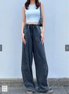 早物勝‼️美品‼️ 2Wayサンドウォッシュカーブスウェットパンツ