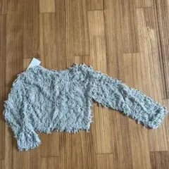 新品　フリンジカーディガン