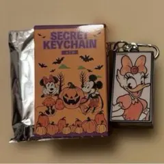 ディズニーストア　ハロウィン　デイジー　シークレットキーチェーン