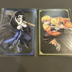 鬼滅の刃 獪岳vs善逸セット(ちょこっと黒死牟)キャラクターグッズ 鬼滅の刃無限城編 グッズ第2弾 我妻善逸VS獪岳 激闘アクリル
