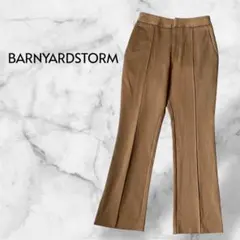 バンヤードストーム カジュアルパンツ レーヨン混 ウエストゴム 茶色 0 S