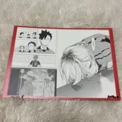 ハイキュー　リミックス版　アニメイト 特典　B5 名シーンカード　15巻　音駒高