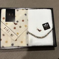 DAKS ドット柄 タオルセット