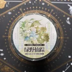 【9398】海外4/10m巻　貝殻光マスキングテープ　半透明　ブルー　お花背景系 9398】海外4/10m巻 貝殻光マスキングテープ 半透明 ブルー お花背景系