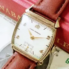 #3997【お洒落な絶品】メンズ 腕時計 ジラール・ぺルゴ 手巻き 動作品のサムネイル