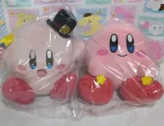 星のカービィ　一番くじ　ぬいぐるみ２点セット