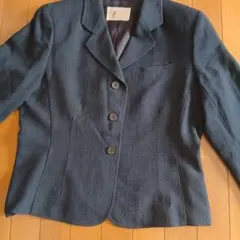 ダークブルー テーラードジャケット