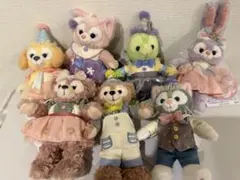 ダッフィー、シェリーメイ、ステラ•ルー、ジェラトーニぬいぐるみ