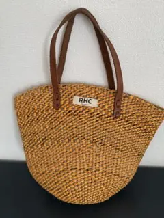 美品 RHC Ron Herman かごバッグ ミニトート ロンハーマン - メルカリ
