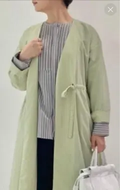 GREEN LABEL RELAXING ストライプシャツ