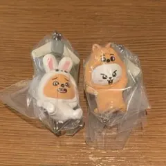 【2個セット】スキズ ガチャ リービット ハンクォッカ キーホルダー ④