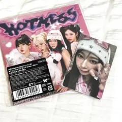 [aespa ジゼル]hotmess CD トレカ&ポスター&ステッカー付き