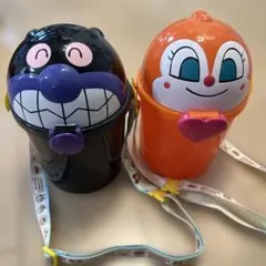 アンパンマンミュージアム限定　バイキンマン&ドキン　ポップコーンケース２個セット