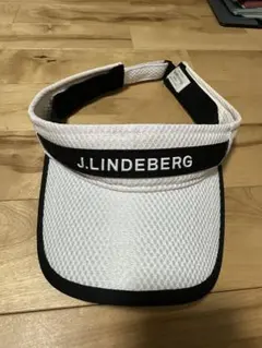 J.LINDEBERG メッシュバイザー ホワイト
