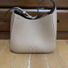 Tory Burch ベージュ レザー ハンドバッグのサムネイル
