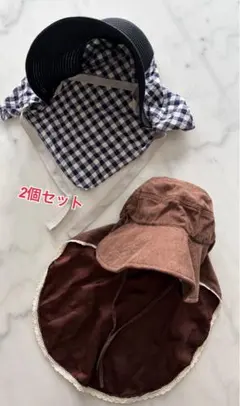 日よけ 帽子　ガーデニング 農作業 帽子 UVカット 涼しい 美品