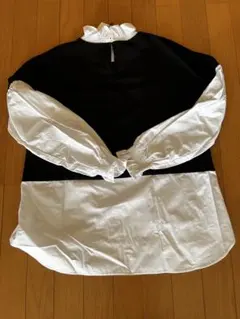 ZARA フリルブラウス