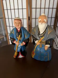 名匠作 高砂 人形 置物 夫婦円満 縁起物 - メルカリ