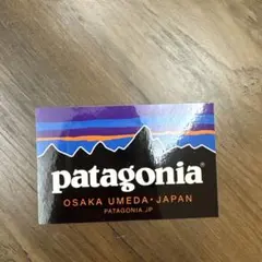 patagonia ステッカー 大阪限定