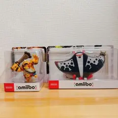 Nintendo Switch amiibo マンタロー & ユン坊　あつ森