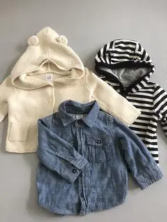 baby gap 長袖3点セット(70・80cm)