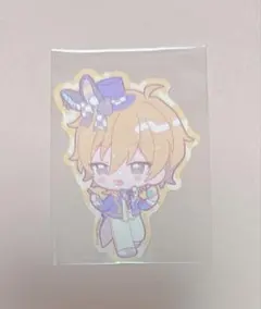 あんスタ　アニカフェ　キラキラステッカー　羽風薫