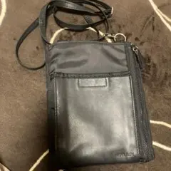 ミッシェルクラン　ショルダーバッグ 多機能 お財布ショルダー風 男女兼用