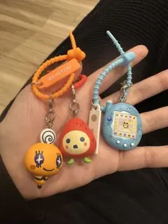 バラ売りも可‼️たまごっち カラフルマルチチャーム　3点セット