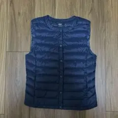 UNIQLO ウルトラライトダウンベスト S ネイビー