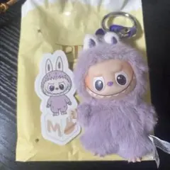 【正規品 未使用】 LABUBU ラブブ イニシャル （M）