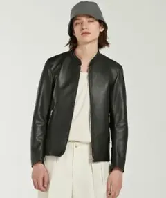 （限定価格） LIDNM LAMB LEATHER SINGLE RIDERS