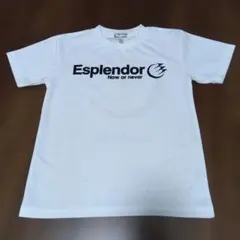 【お得】Esplendor 半袖Tシャツ ホワイト ロゴTシャツ