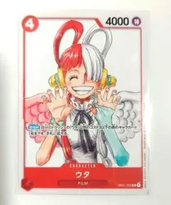 ワンピースカード ウタ OP01-005 R プロモーションカード