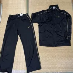 Nike ブラックジャージセット 上Mサイズ　下Sサイズ