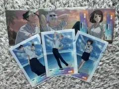 呪術廻戦 セガラッキーくじ 五条悟 夏油傑 家入梢子 クリアファイル 全種セット