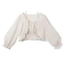 クリーム色 キャミソール Mサイズ