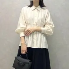 美品 ジョルジオアルマーニ マルベリーシルク100% ブラウス イタリア製