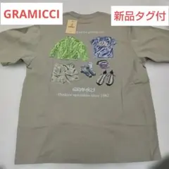 新品タグ付　グラミチGRAMICCI バックプリント Tシャツ