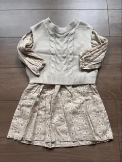 アプレレクール ワンピース 長袖 90