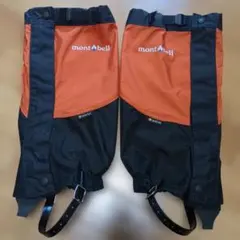mont-bell GORE-TEX アルパインスパッツ オレンジ　ゲイター M