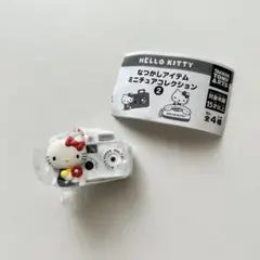 ハローキティ なつかしアイテムミニチュアコレクション2 カメラ　サンリオ　ガチャ