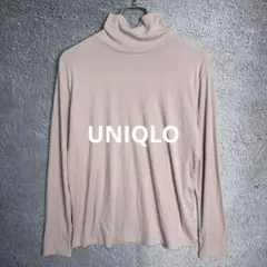 UNIQLO ユニクロ ライトリブタートルネックT 大きいサイズ 【XL】
