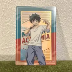 僕のヒーローアカデミア オーロラアートコレクション 緑谷　クリアカード