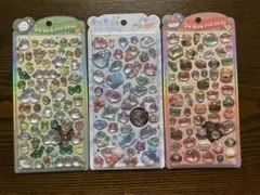 うるちゅるPOPシール 3種セット