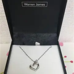 Warren Jamesのハートのネックレス